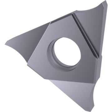 Indexable inserts for radial grooving