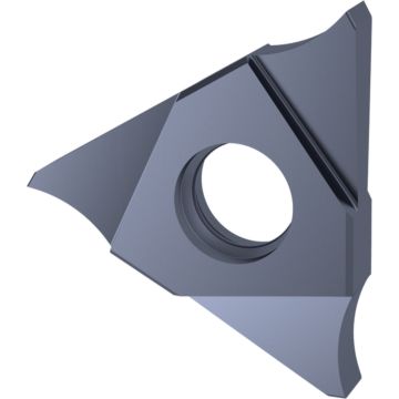 Indexable inserts for radial grooving and copying