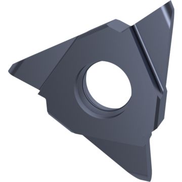 Indexable inserts for radial grooving and copying