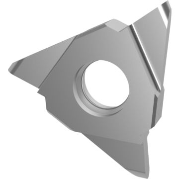 Indexable inserts for radial grooving and copying