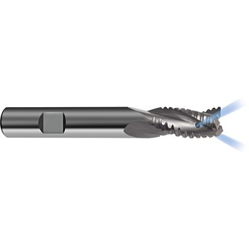 Roughing end mills GS 100 A (coarse teeth) Roughing end mills GS 100 A (coarse teeth)
