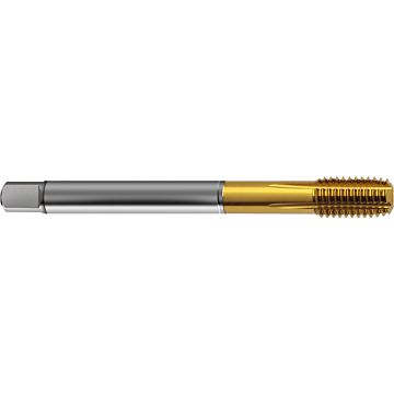 Fluteless machine taps for ISO metric threads
