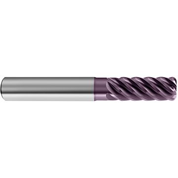Multi-tooth end mills with corner radius GH 100 U Multi-tooth end mills with corner radius GH 100 U