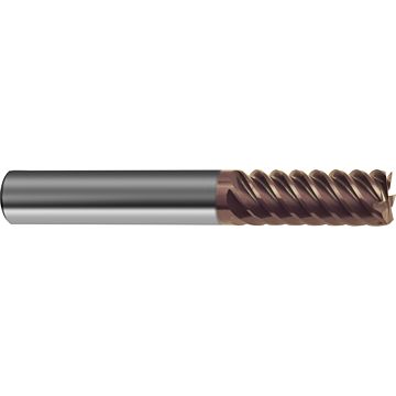 Hard multi-tooth end mills corner radius GH 100 H Hard multi-tooth end mills corner radius GH 100 H