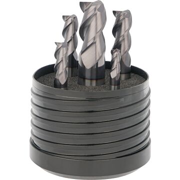 Multi-tooth end mills GH 100 U set Multi-tooth end mills GH 100 U set