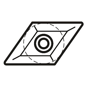 Indexable inserts DCMT